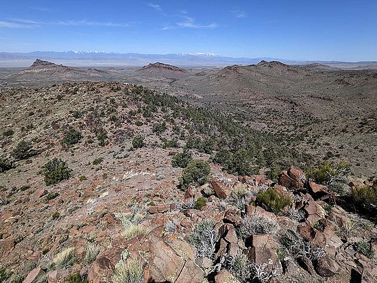 High Desert near Oreana Spring Nevada.