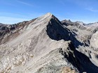 Looking back on The Box from Long Ridge Peak.