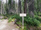 Start of the hike after a boat shuttle to the Redfish Inlet trailhead.