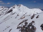 View along the summit ridge.
