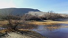 View of Big Dune from the start of the hike.