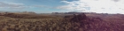 Panoramic view spanning from Shares Snout to Piute Butte.