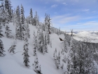 Another view looking northwest from the ridge.