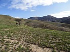 Start of the hike, with Buttercup in the distance. Stay above the fence marking the private property boundary.