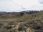 We were able to follow game trails weaving through various bumps on the southwest ridge.