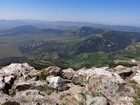 View of Castle Rocks and City of Rocks from Cache Peak.