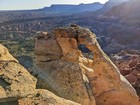 Neat arch below the Calico Peak summit block.