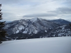 A good view of Copper Mountain during our descent.