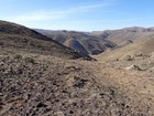 Heading down the mining road from the parking area.