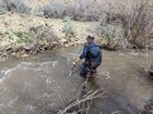 Creek crossing on the way back.