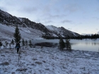 Setting forth from Washington Lake.