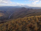 South Fork Boise River canyon from Cow Peak.