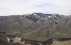 Looking towards the north side of Lucky Peak from the slopes of Cervidae Peak.