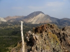 Castle Peak from Jack Chamberlain Peak.