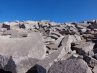 Lots of boulder hopping.