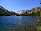 Mount Ritter and Banner Peak from Shadow Lake.
