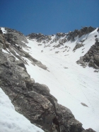 Pat and Michael in the couloir.