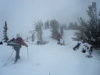 Nearing the summit of Collier Peak.