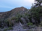 Twin Peak from the Cone Peak trail.