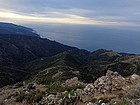 The Pacific Ocean from the Cone Peak trail.