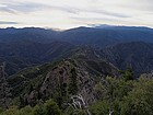 View back down the southeast ridge of Cone Peak.