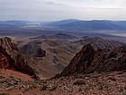 Death Valley from the summit of Corkscrew Peak.