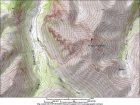 Map of our route, only 4 miles round trip but 3700' elevation gain.