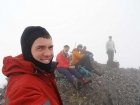 Splattski style group shot on the summit.