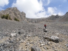 Scree and talus was the theme for the day.