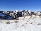 View west of Mount Heinen's long and legendary summit ridge.