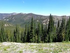 Center Mountain Ridge above the Marble Creek drainage.