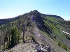 East ridge of Bum Creek Peak.