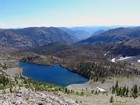 Summit view from Peak 8979' looking down the West Fork Monumental Creek.