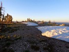 Our camp on the summit of Cougar Peak.