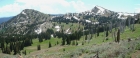 Peak 7859' and Council Mountain from the north.