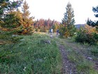 Start of the hike, at 6900' on the southeast ridge.