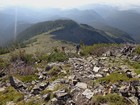 Heading up the lower portion of the ridge.