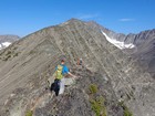 Lots more ridge between us and the summit!