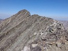 Final crux section to the summit.