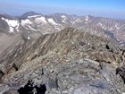 Crazy Mountains from the summit of Crazy Peak.