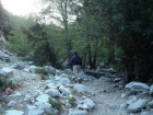 Matthew early in the hike.