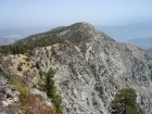 Etiwanda Peak (to the northeast) from Cucamonga Peak.