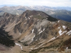 From the summit of Yellow Peak, you get a nice view of the connecting ridgeline to Junction Peak to the east.