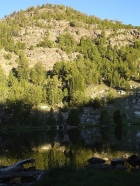 A morning view of Park Fork Lake.