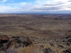 Snake River Plain, Boise Mountains in the distance.
