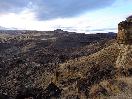 Pinnacle Point from Deer Butte