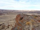 Pinnacle Point summit view looking west.