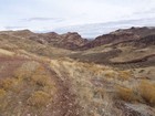 Descending toward Owyhee River Canyon.