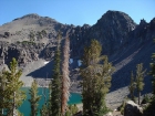 Cliffs above upper Deer Lake.