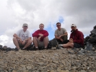 The four of us on the summit.